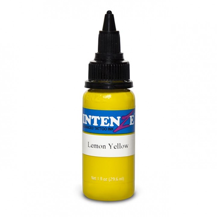 Фарба для тату Intenze - Lemon Yellow 1/2oz 15ml