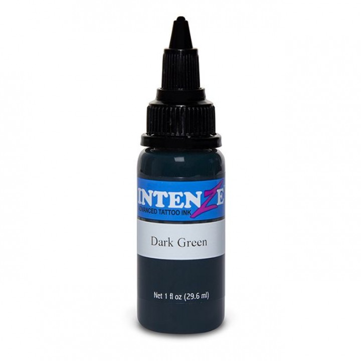 Фарба для тату Intenze - Dark Green 1/2oz 15ml