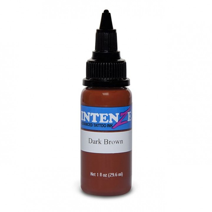 Фарба для тату Intenze - Dark Brown 1/2oz 15ml