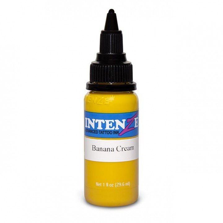 Фарба для тату Intenze - Banana Cream 1/2oz 15ml