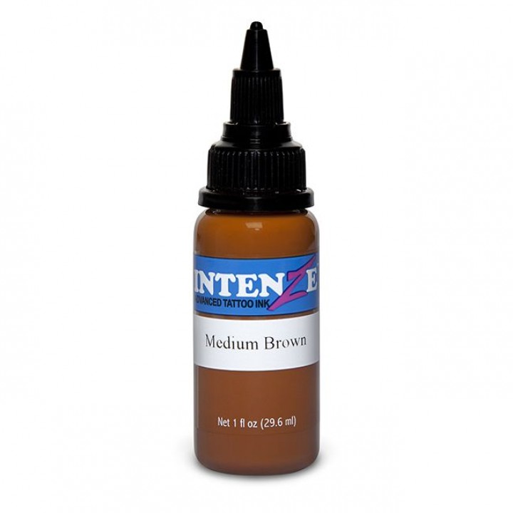 Фарба для тату Intenze - Medium Brown 1/2oz 15ml