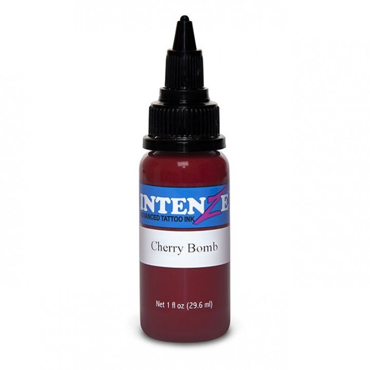 Фарба для тату Intenze - Cherry Bomb 1/2oz 15ml