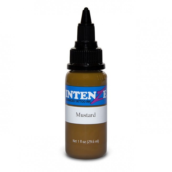 Фарба для тату Intenze - Mustard 1/2oz 15ml